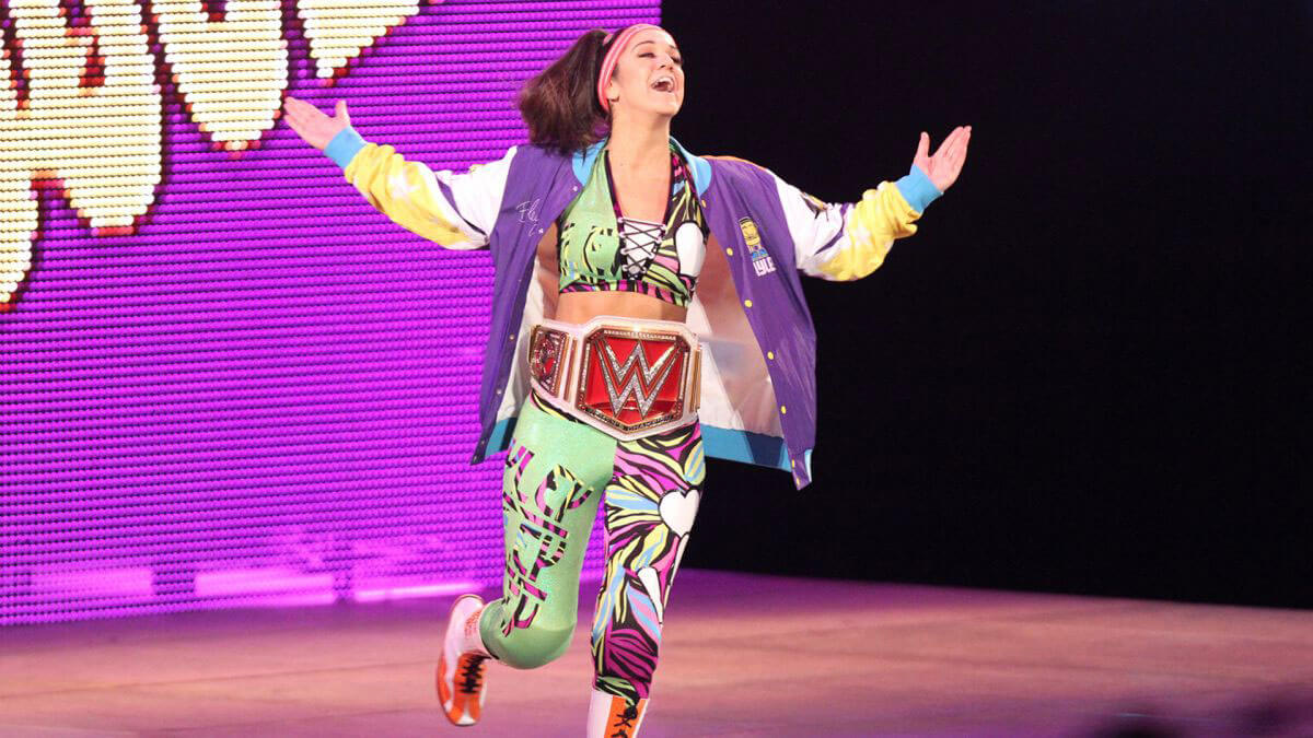 WWE Raw - Bayley, Charlotte Flair & Stephanie McMahon Photos