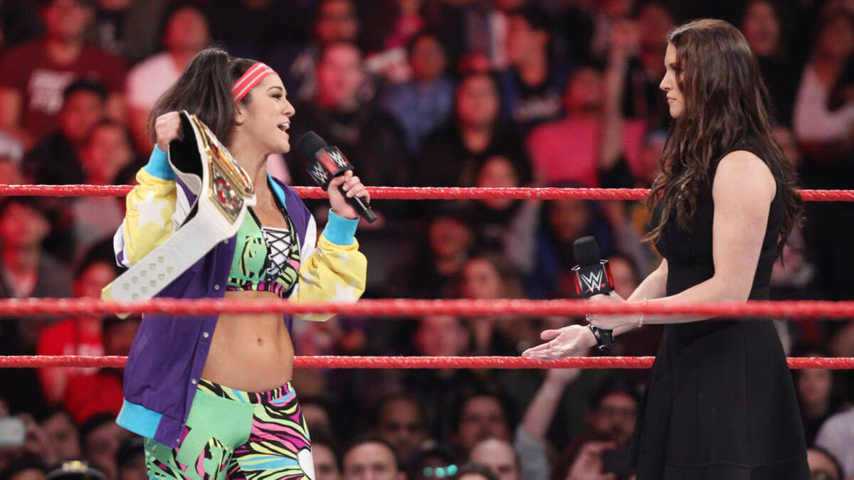 WWE Raw - Bayley, Charlotte Flair & Stephanie McMahon Photos 16