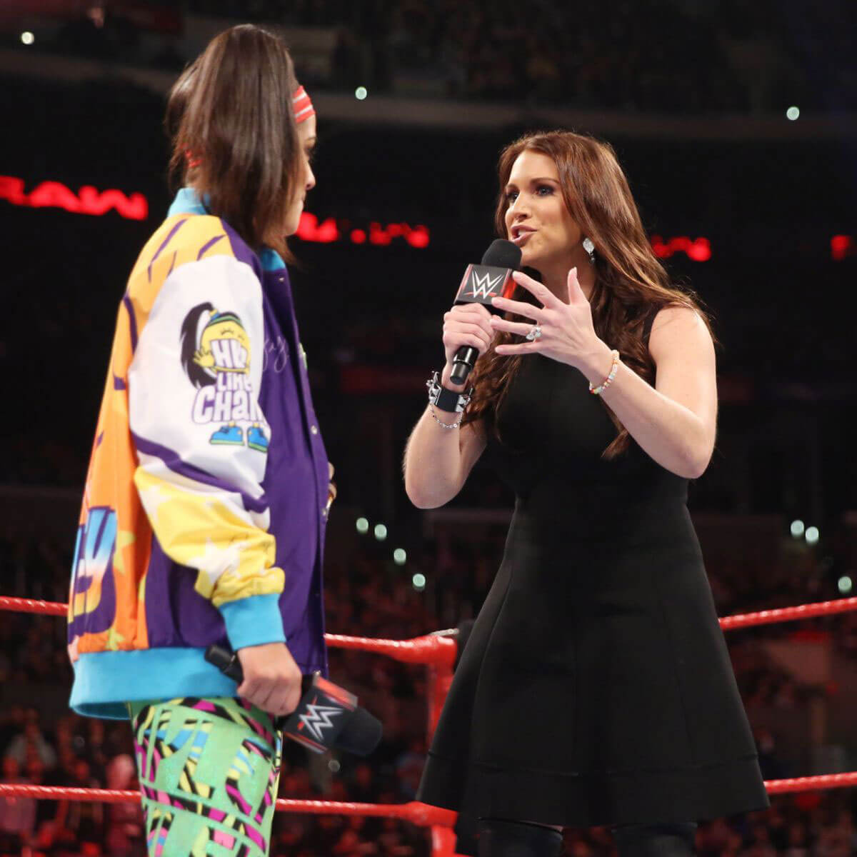 WWE Raw - Bayley, Charlotte Flair & Stephanie McMahon Photos 5
