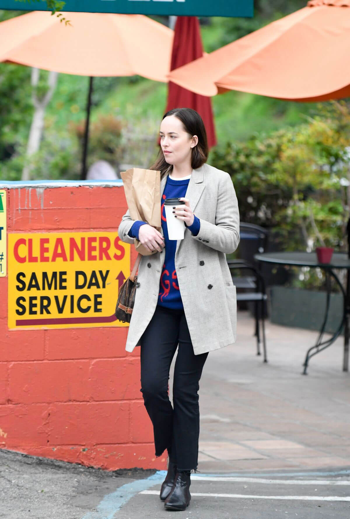 Dakota Johnson Stills Out in Los Angeles