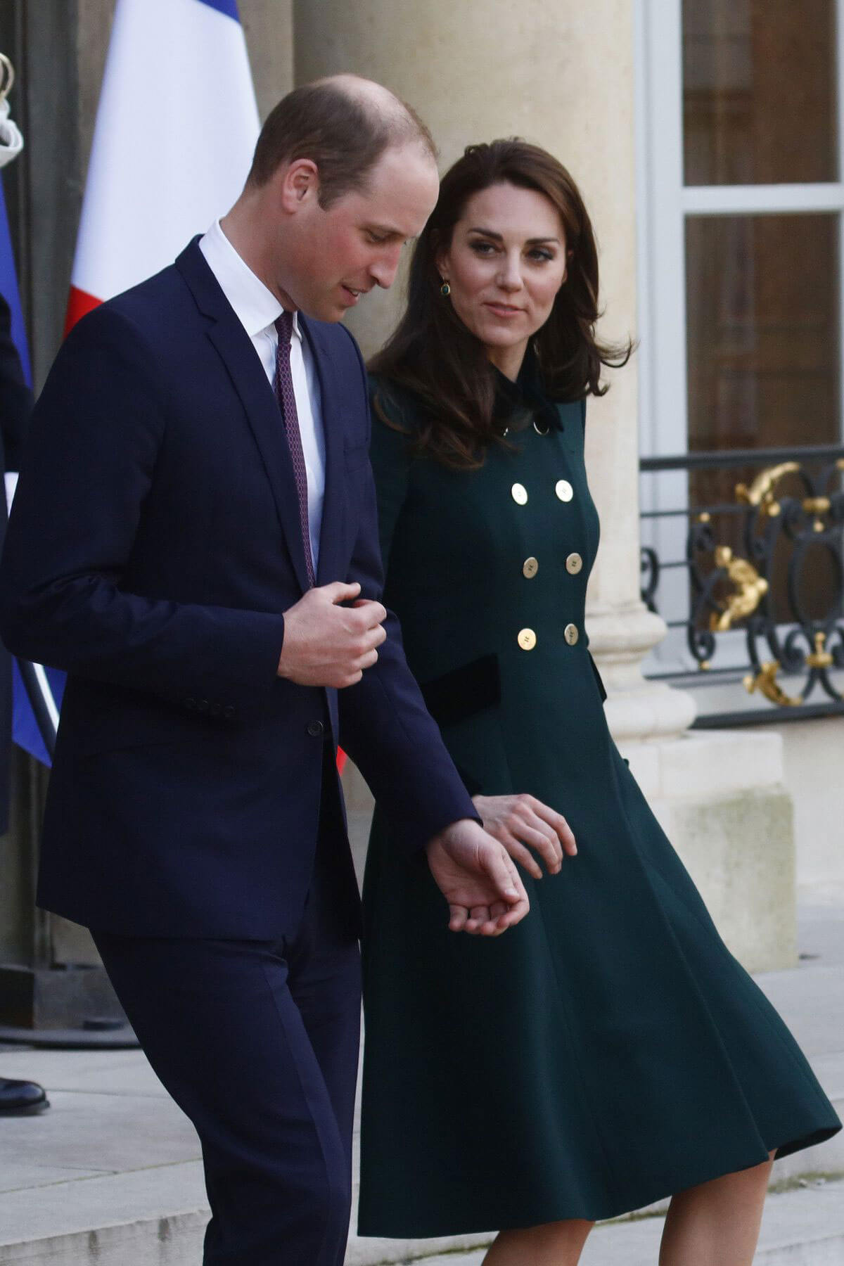 Kate Middleton and Prince William Stills at Elysee Palace in Paris