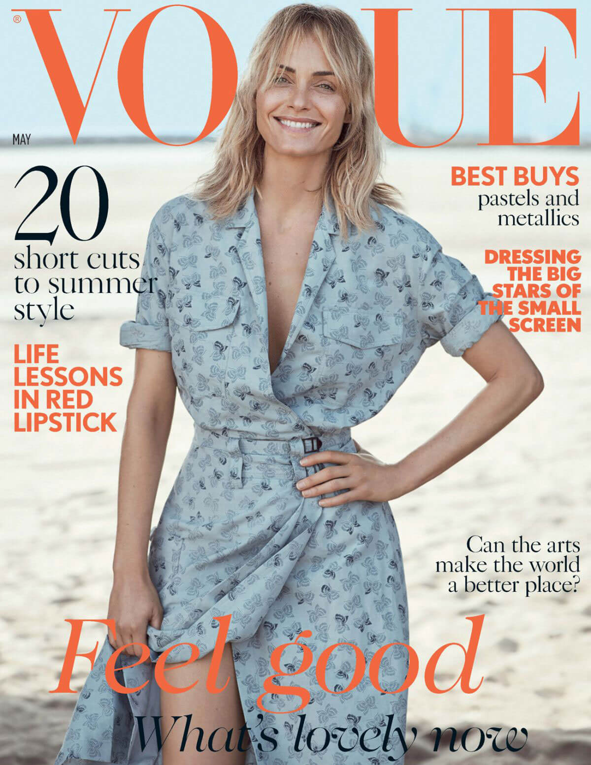 Amber Valletta Photoshoot in Vogue Magazine, May 2017