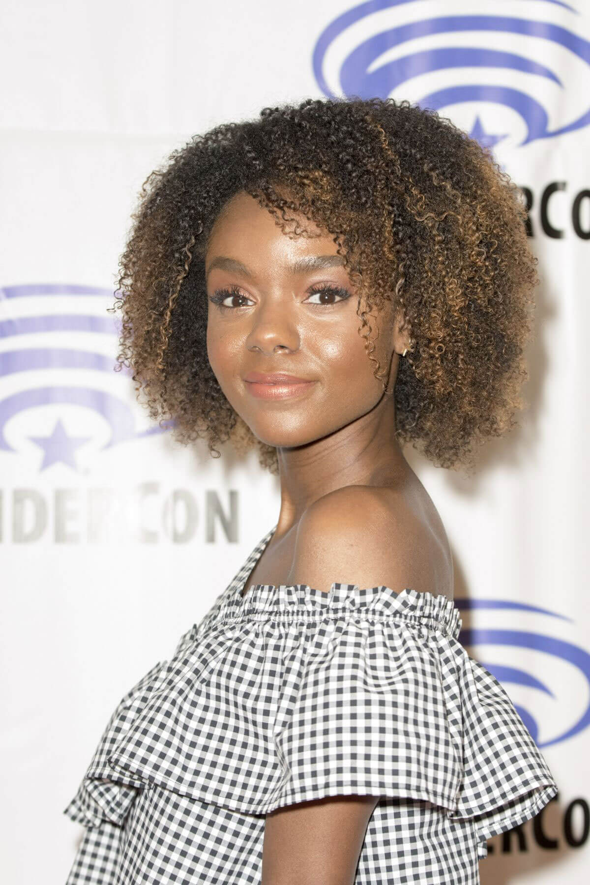 Ashleigh Murray Stills at Riverdale Press Room at WonderCon in Anaheim