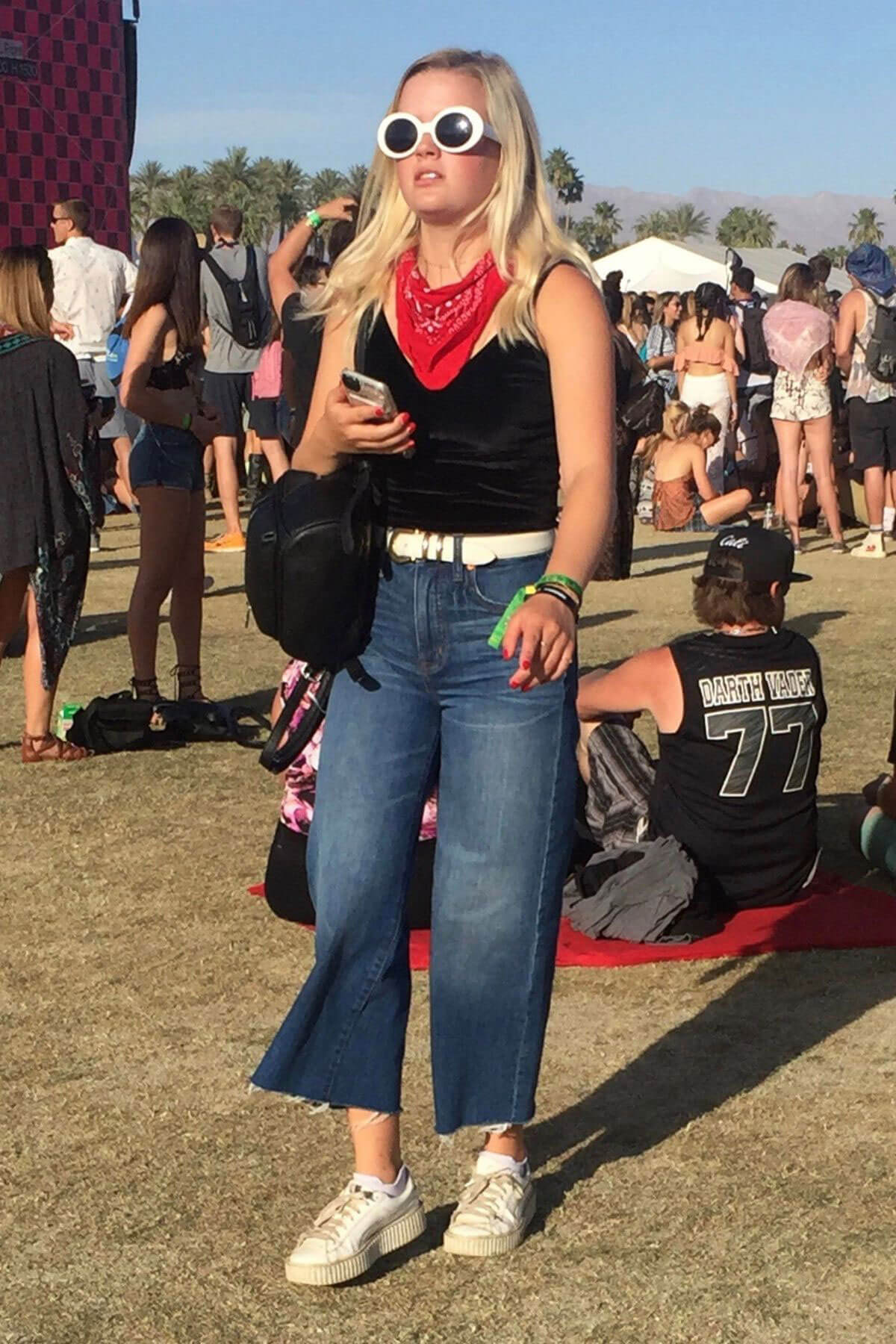 Ava Elizabeth Phillippe Stills at Coachella Valley Festival in Indio