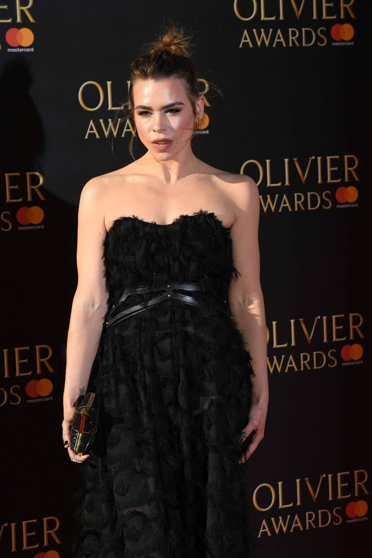 Billie Piper Stills at Olivier Awards in London