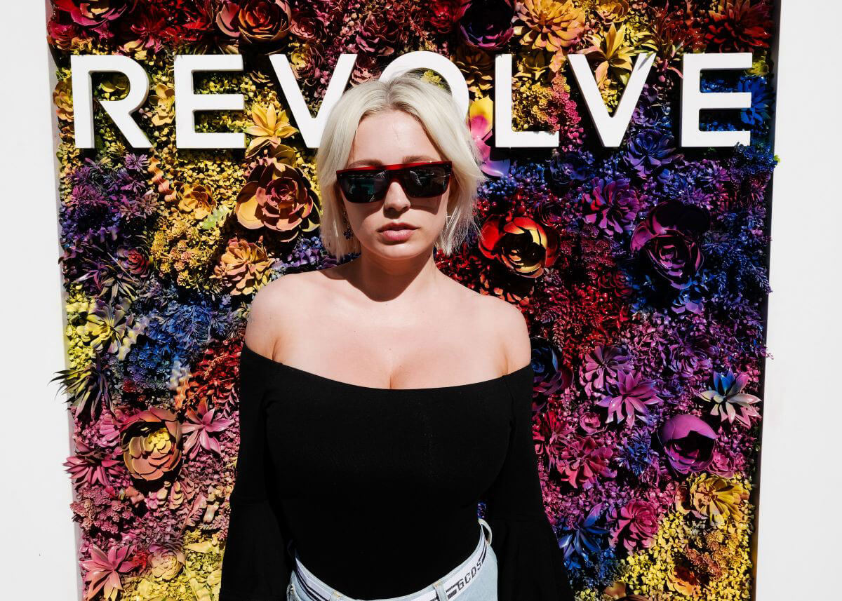 Caroline Vreeland at Revolve Desert House at 2017 Coachella in Indio