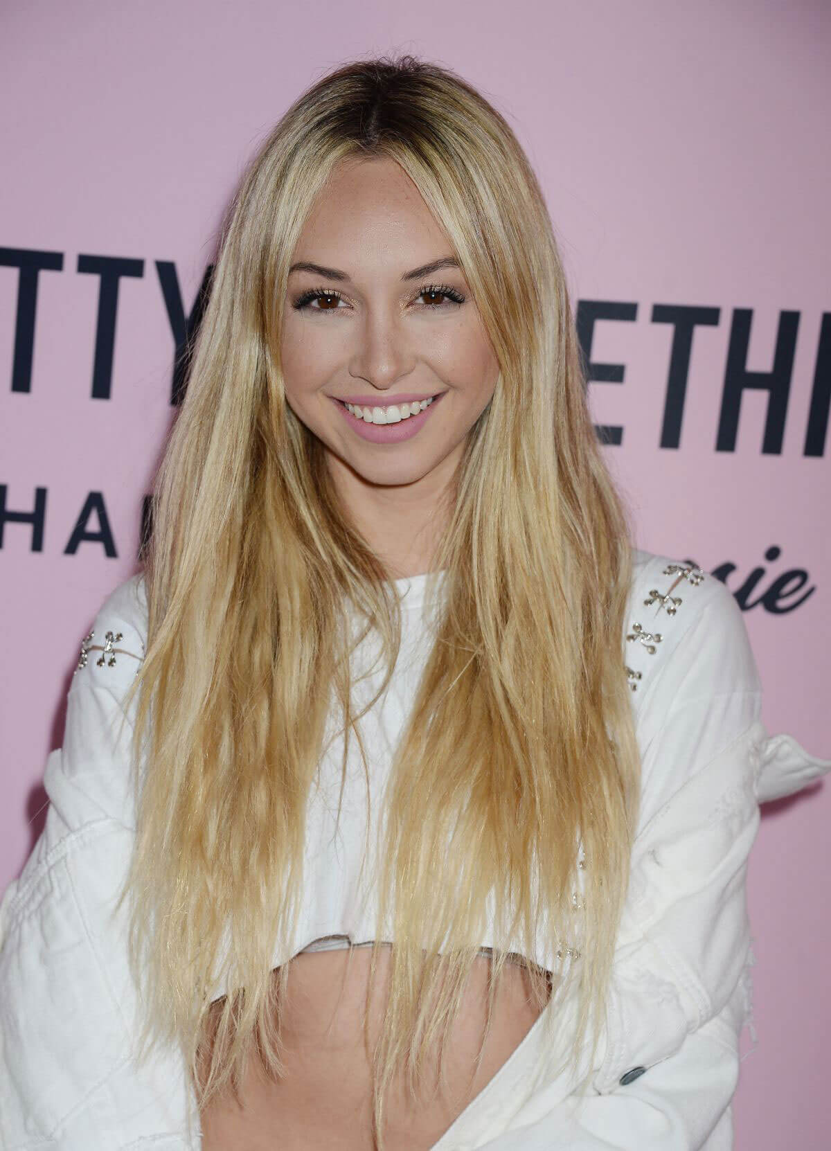 Corinne Olympios at Pretty Little Thing Shape x Stassie Launch Party in Hollywood