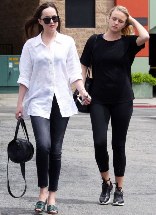 Dakota Johnson Stills Out and About in West Hollywood 2