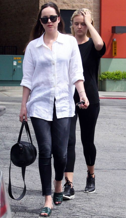 Dakota Johnson Stills Out and About in West Hollywood 4
