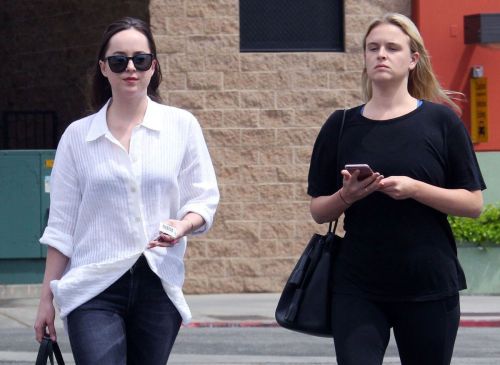 Dakota Johnson Stills Out and About in West Hollywood 5