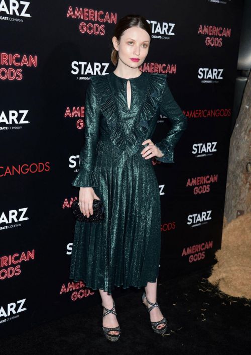 Emily Browning Stills at "American Gods" Premiere in Los Angeles 6