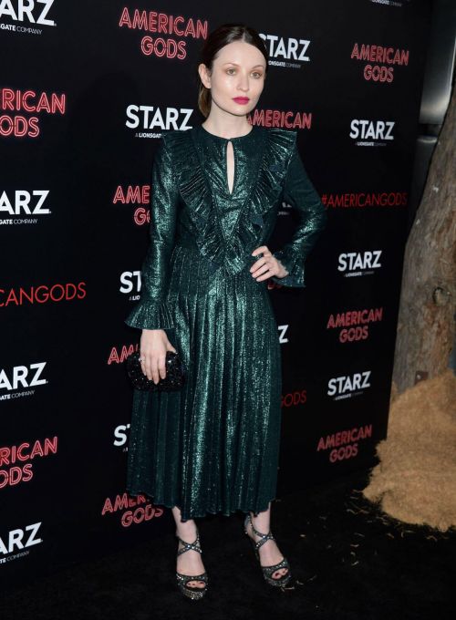 Emily Browning Stills at "American Gods" Premiere in Los Angeles 8