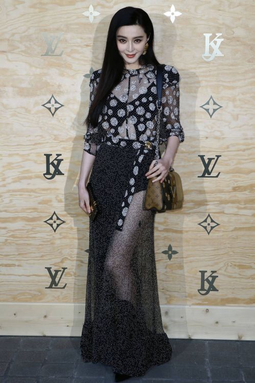 Fan Bingbing Stills at Louis Vuitton Dinner Party in Paris 4