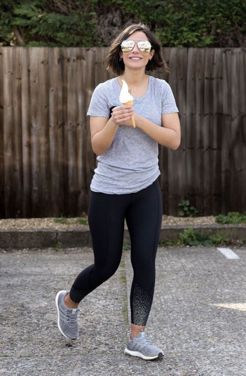 Frankie Bridge Stills at a Charity Football Match in Bexleyheath 1