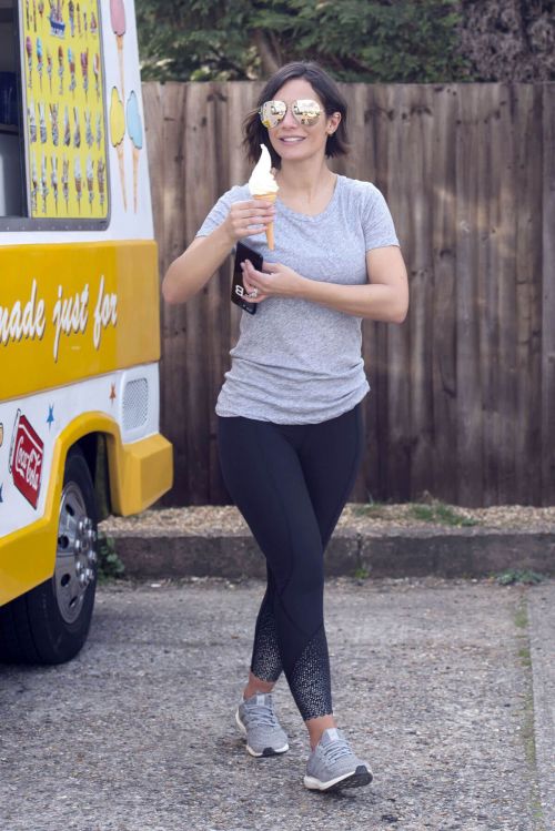 Frankie Bridge Stills at a Charity Football Match in Bexleyheath 3