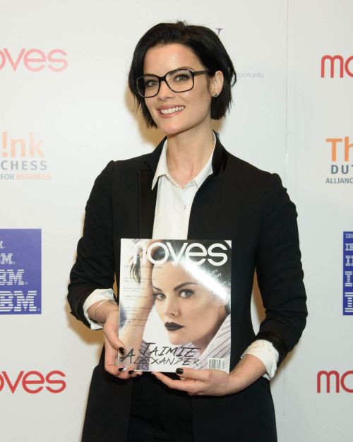 Jaimie Alexander Stills at New York Moves Power Women Forum in New York 12