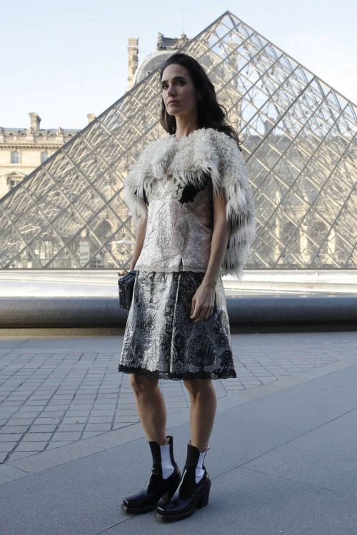 Jennifer Connelly Stills at Louis Vuitton Dinner Party in Paris 1
