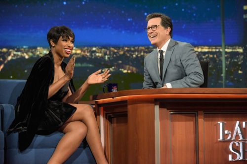 Jennifer Hudson Stills at Late Show with Stephen Colbert 1