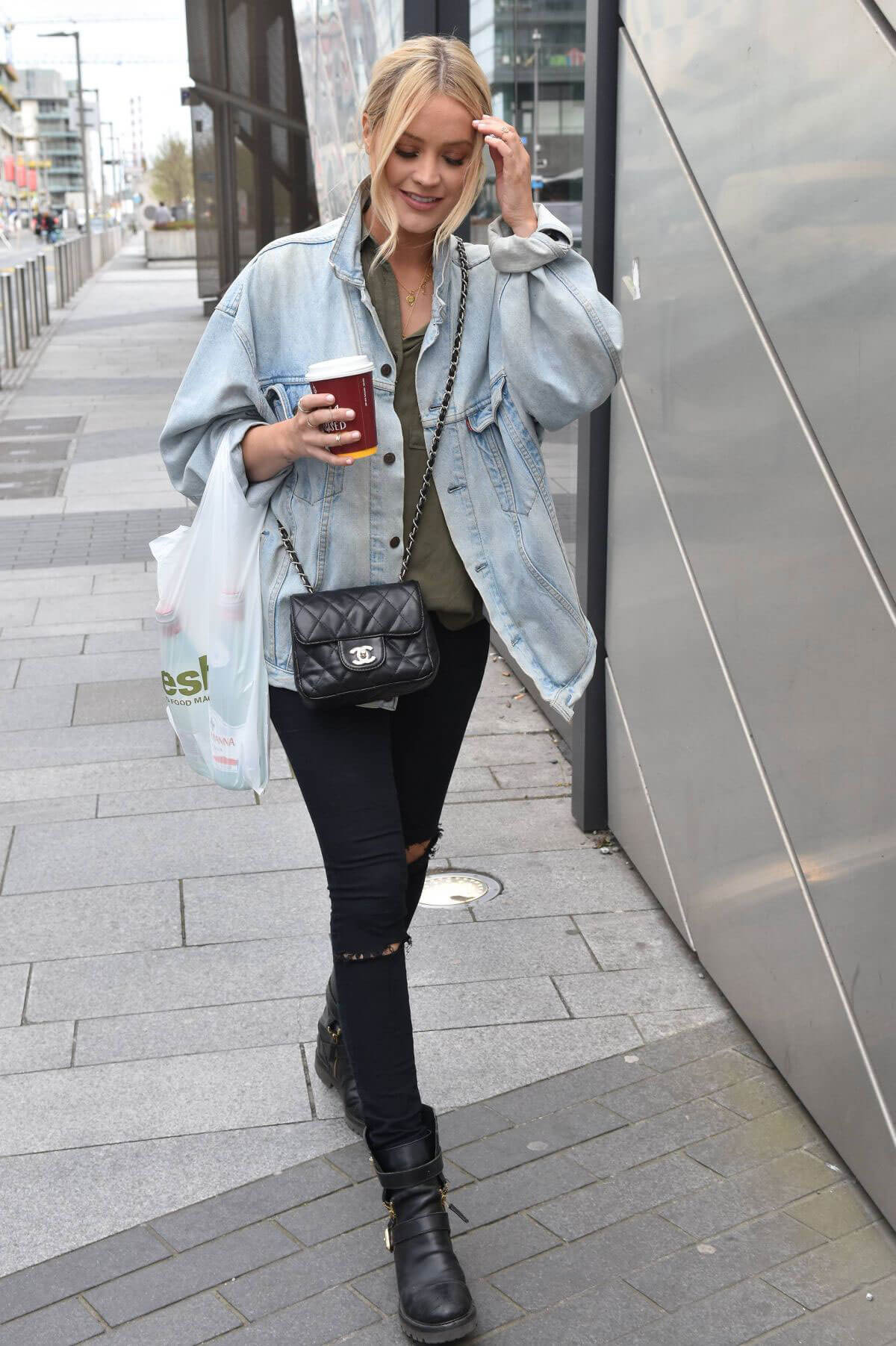 Laura Whitmore Stills Out and About in Dublin