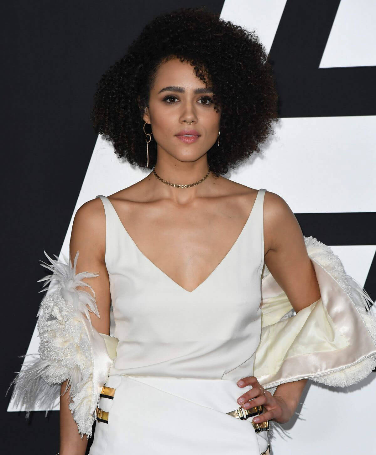 Nathalie Emmanuel Stills at The Fate of the Furious Premiere in New York