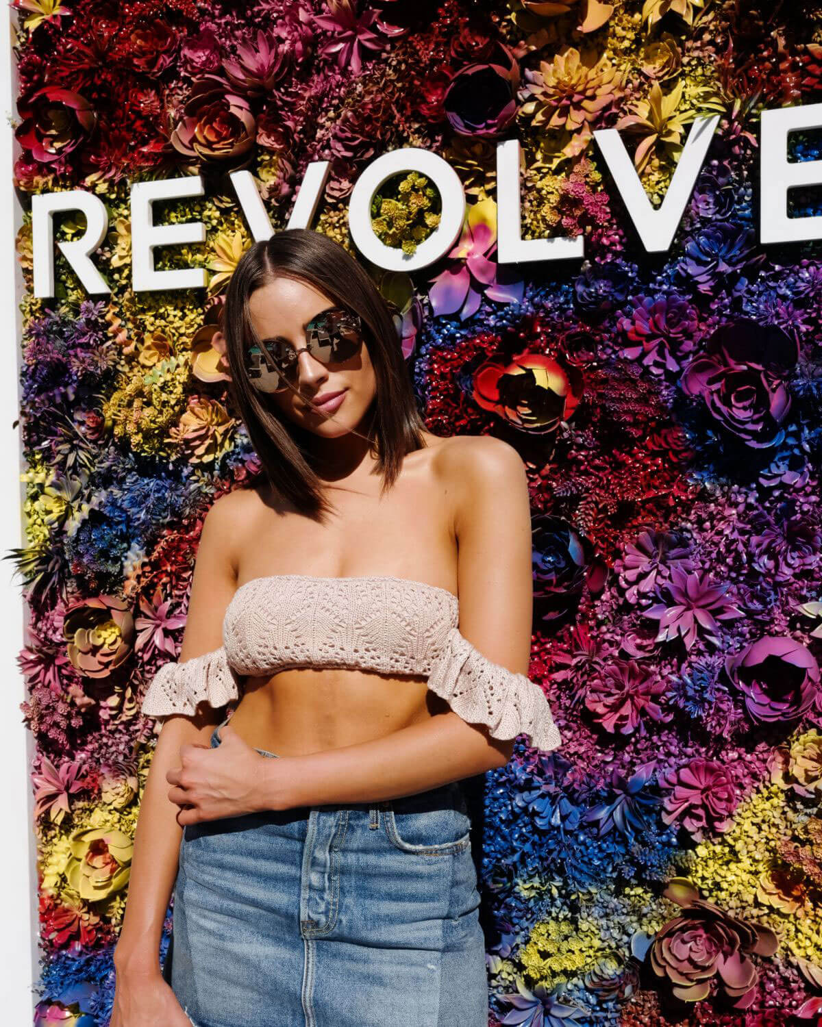 Olivia Culpo Stills at Revolve Desert House at 2017 Coachella in Indio