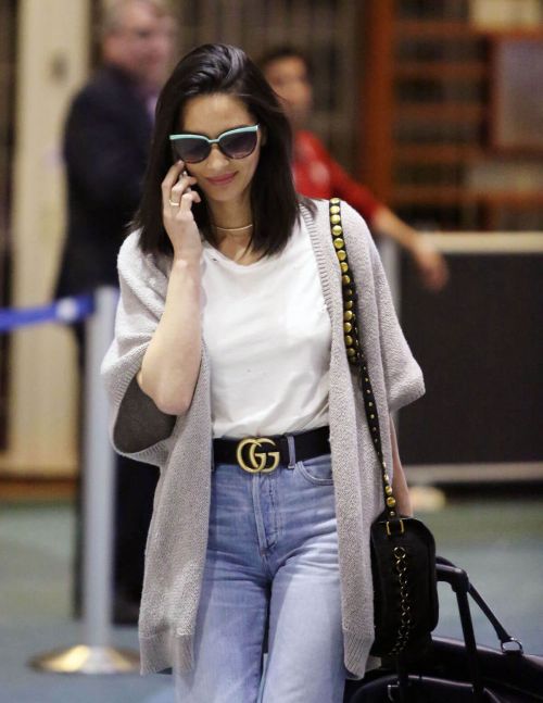 Olivia Munn Stills at Vancouver International Airport 2
