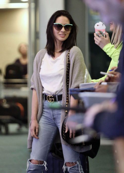 Olivia Munn Stills at Vancouver International Airport 5