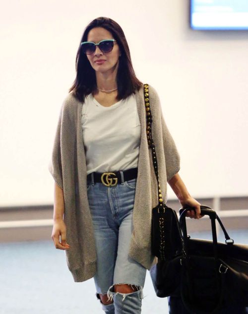 Olivia Munn Stills at Vancouver International Airport 9