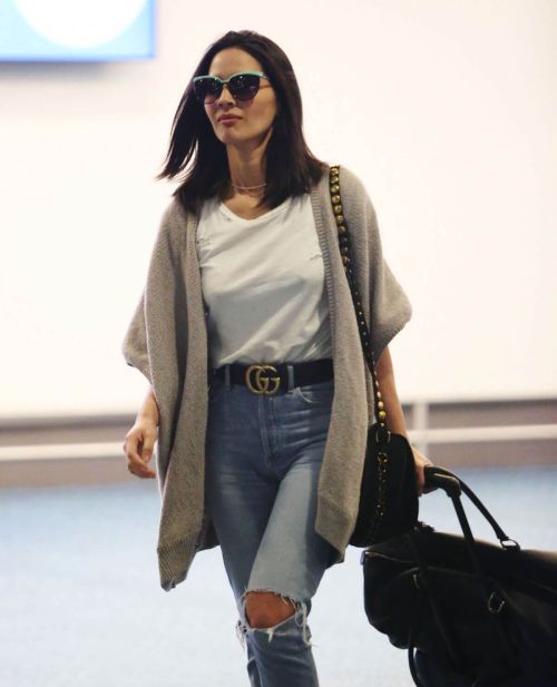 Olivia Munn Stills at Vancouver International Airport 10