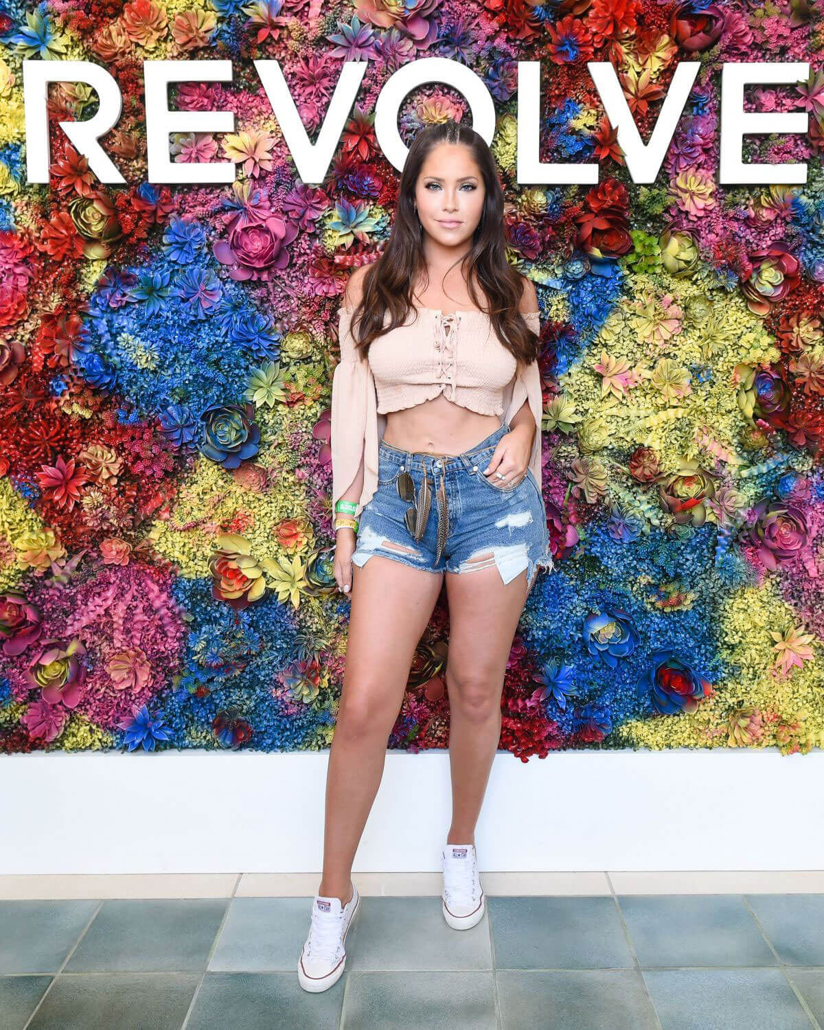 OLIVIA PIERSON at Revolve Desert House at 2017 Coachella in Indio