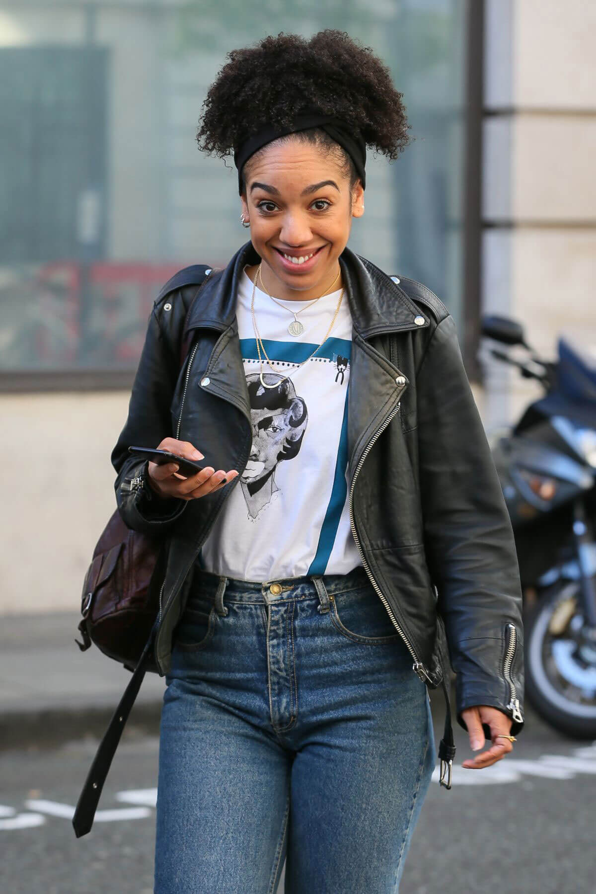 Pearl Mackie Stills at BBC Radio 2 Studios in London