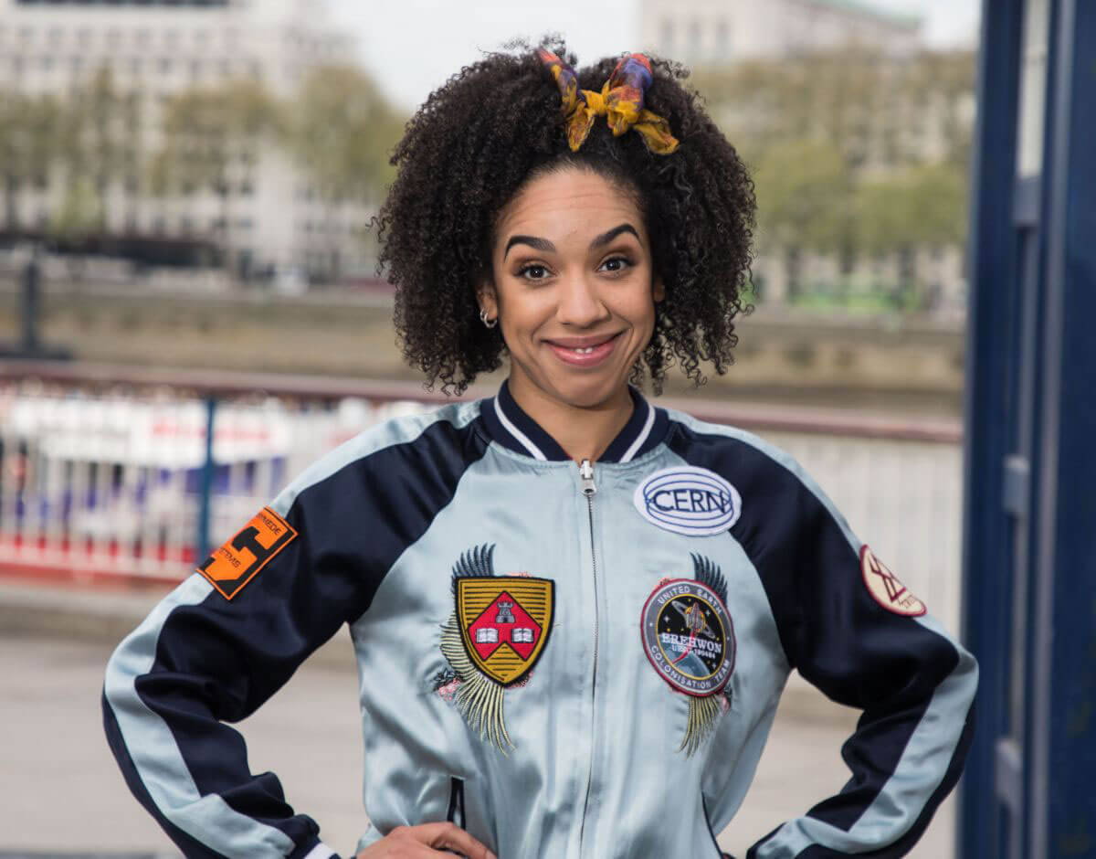 Pearl Mackie Stills at Doctor Who Cast Promotions at Southbank