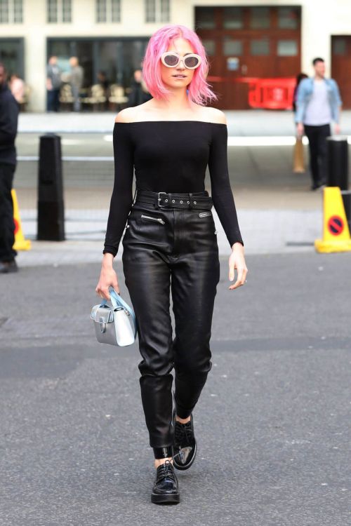 Pixie Lott Stills Leaves BBS Studios in London 10