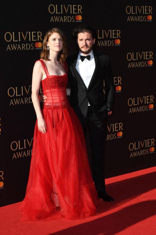 Rose Leslie Stills at Olivier Awards in London 2