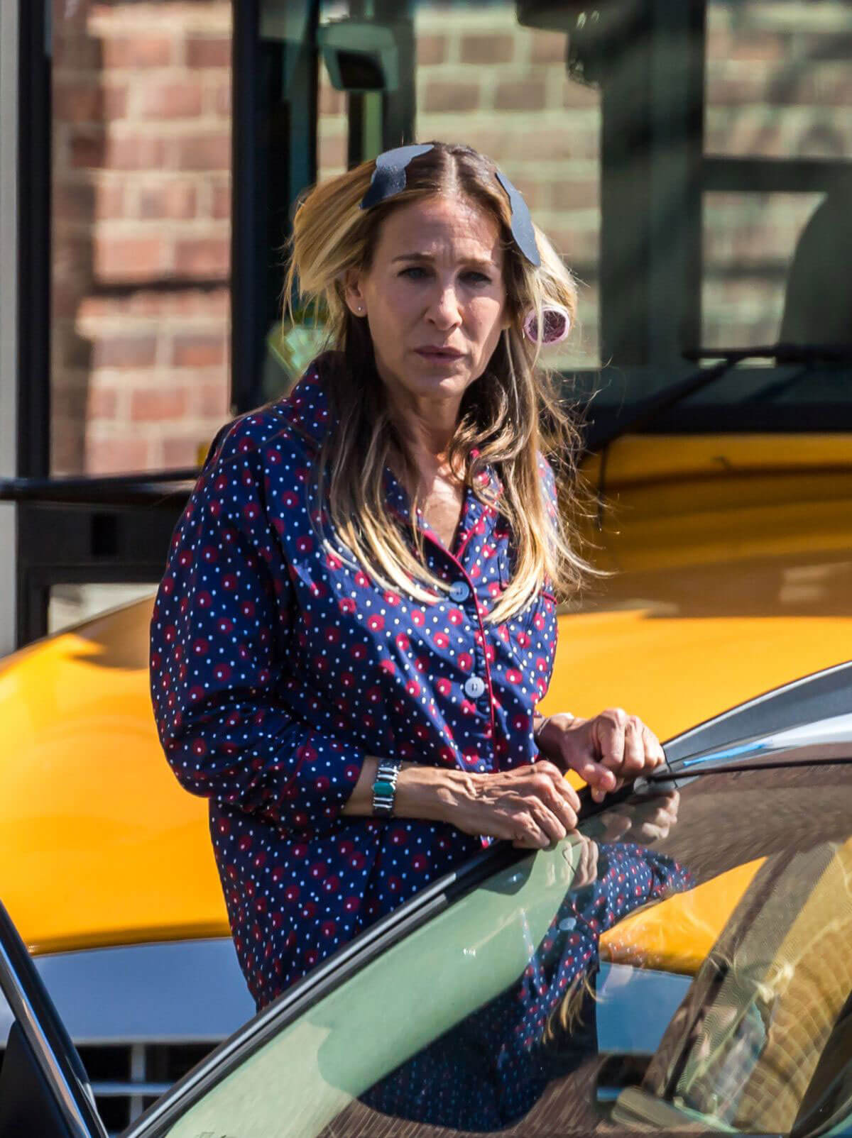 Sarah Jessica Parker on the Set of Divorce 2 in New York Images