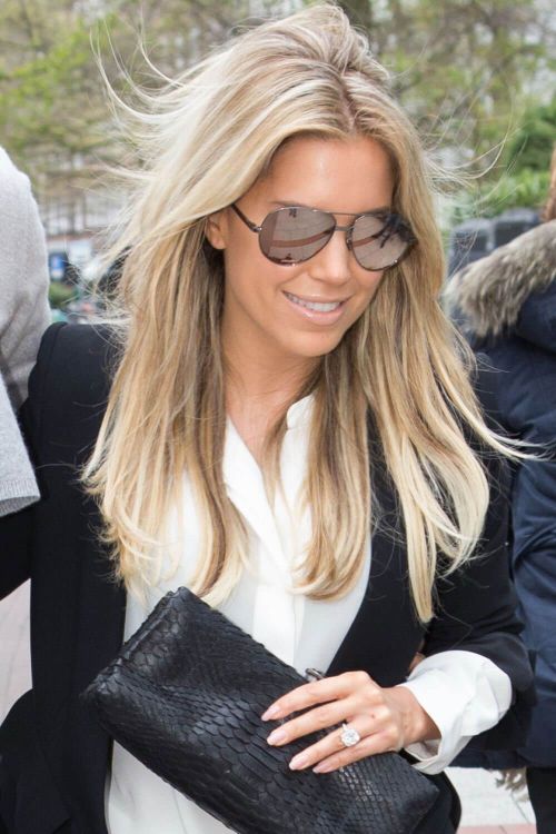 Sylvie Meis and Charbel Aouad After Engagement Night in Hamburg 3