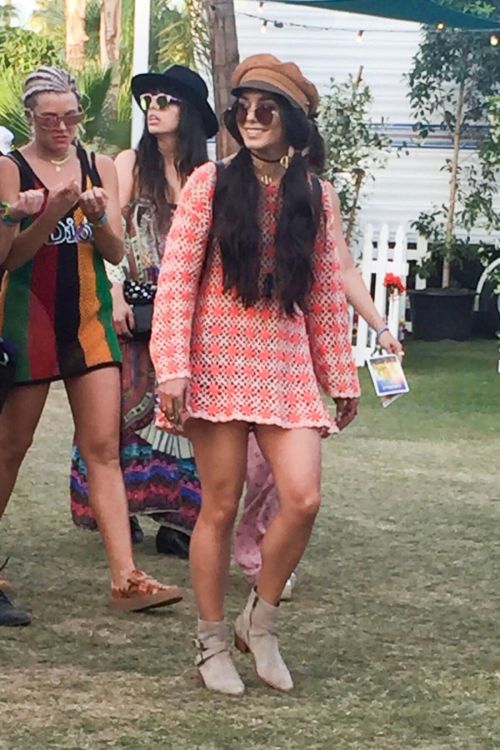 Vanessa Hudgens Stills at Coachella Valley Music and Arts Festival in Indio 3