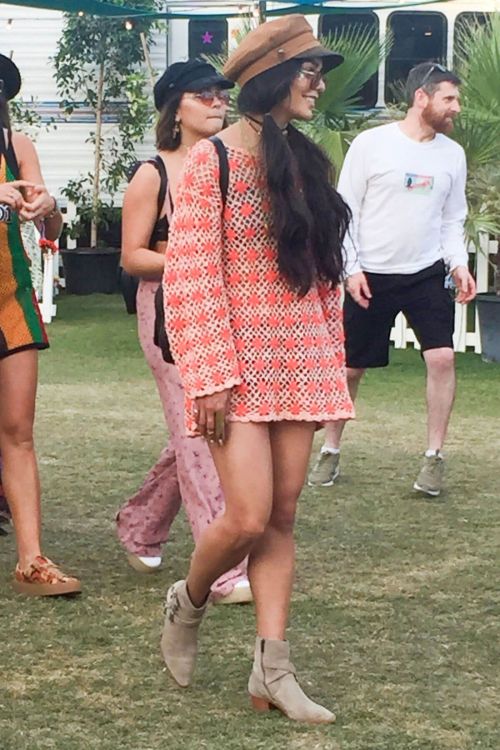 Vanessa Hudgens Stills at Coachella Valley Music and Arts Festival in Indio 4