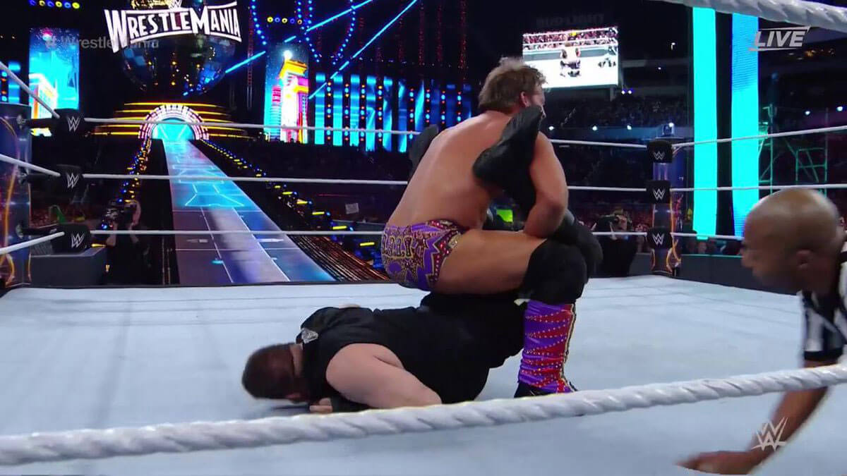 WrestleMania 33: Kevin Owens won the US Championship for the first time by defeating Chris Jericho