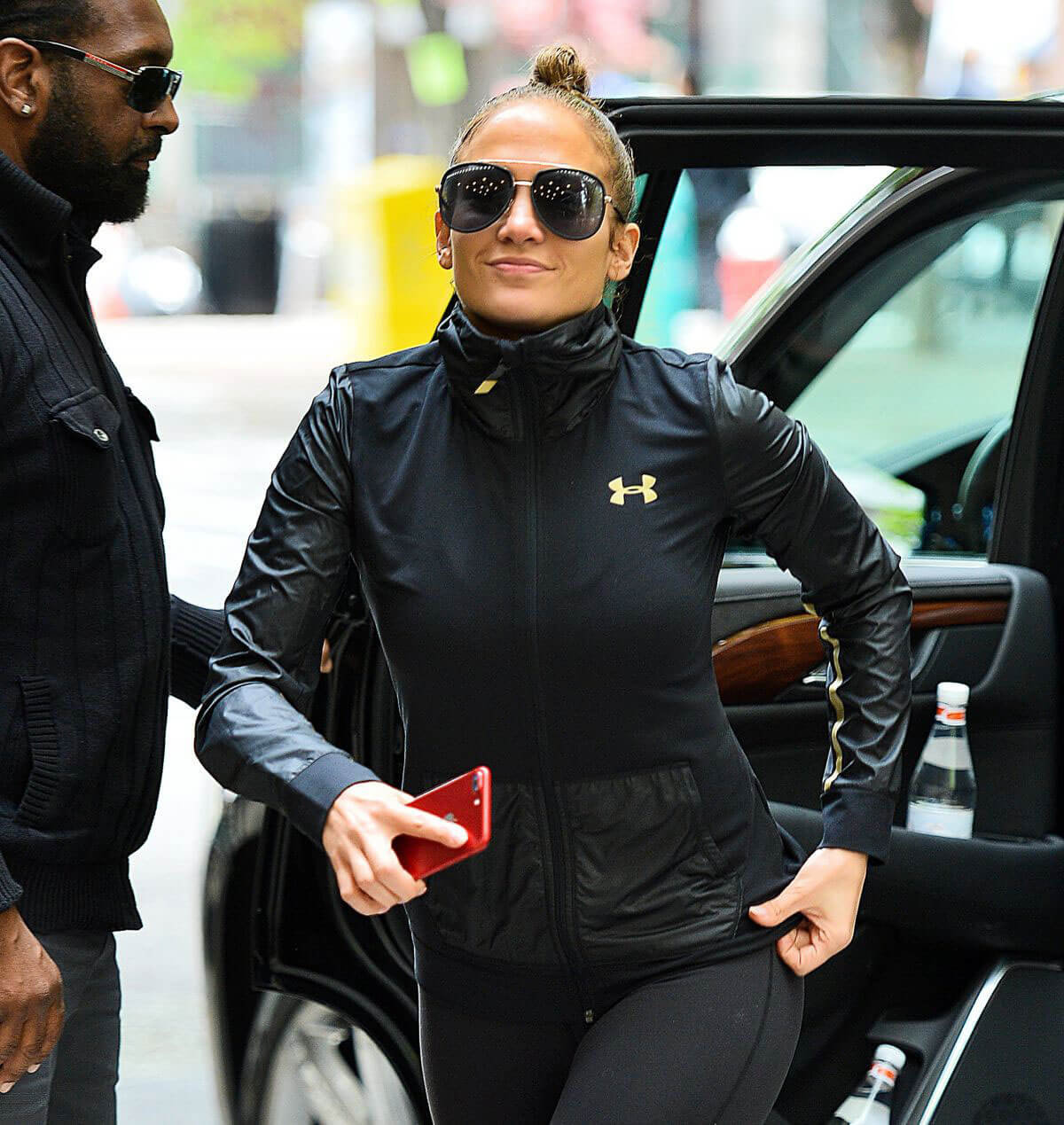 Jennifer Lopez Arrives at a Gym in New York