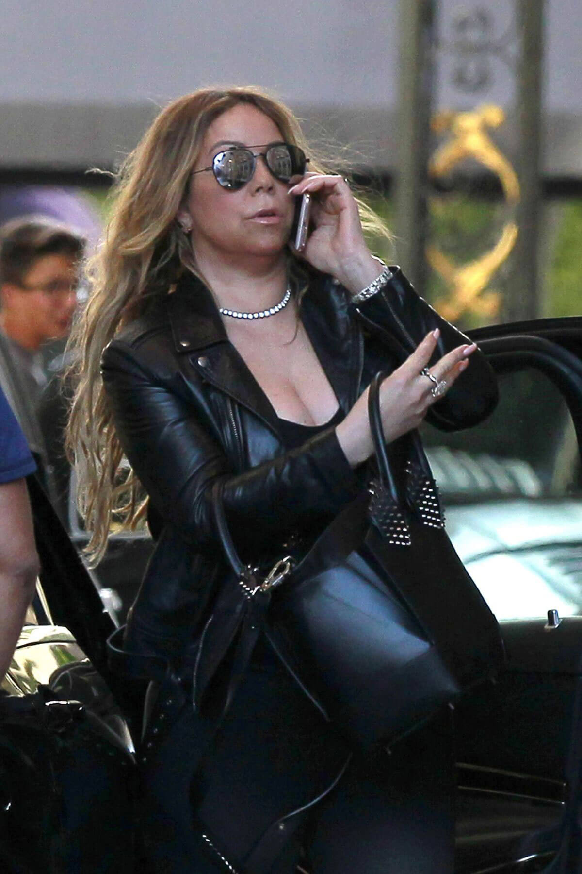 Mariah Carey at Epione in Beverly Hills
