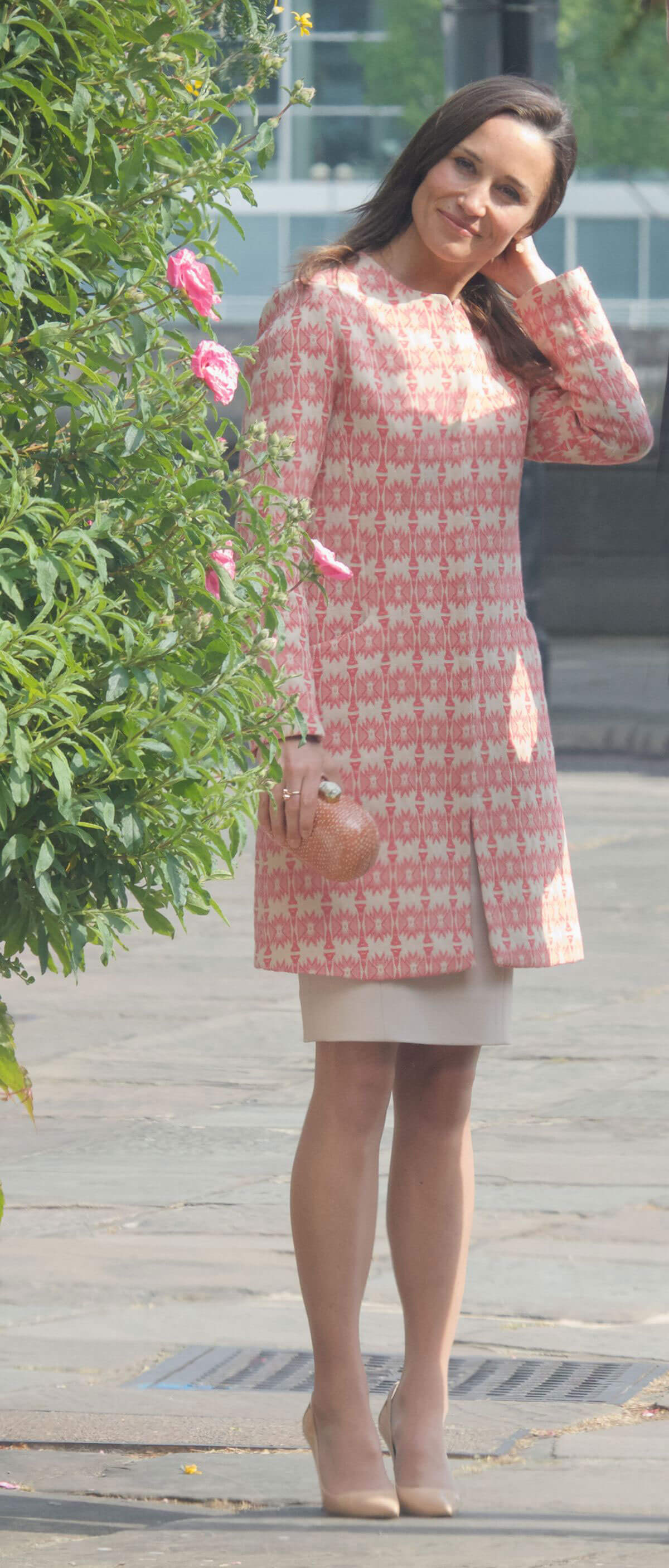 Pippa Middleton Leaves Church Service in London