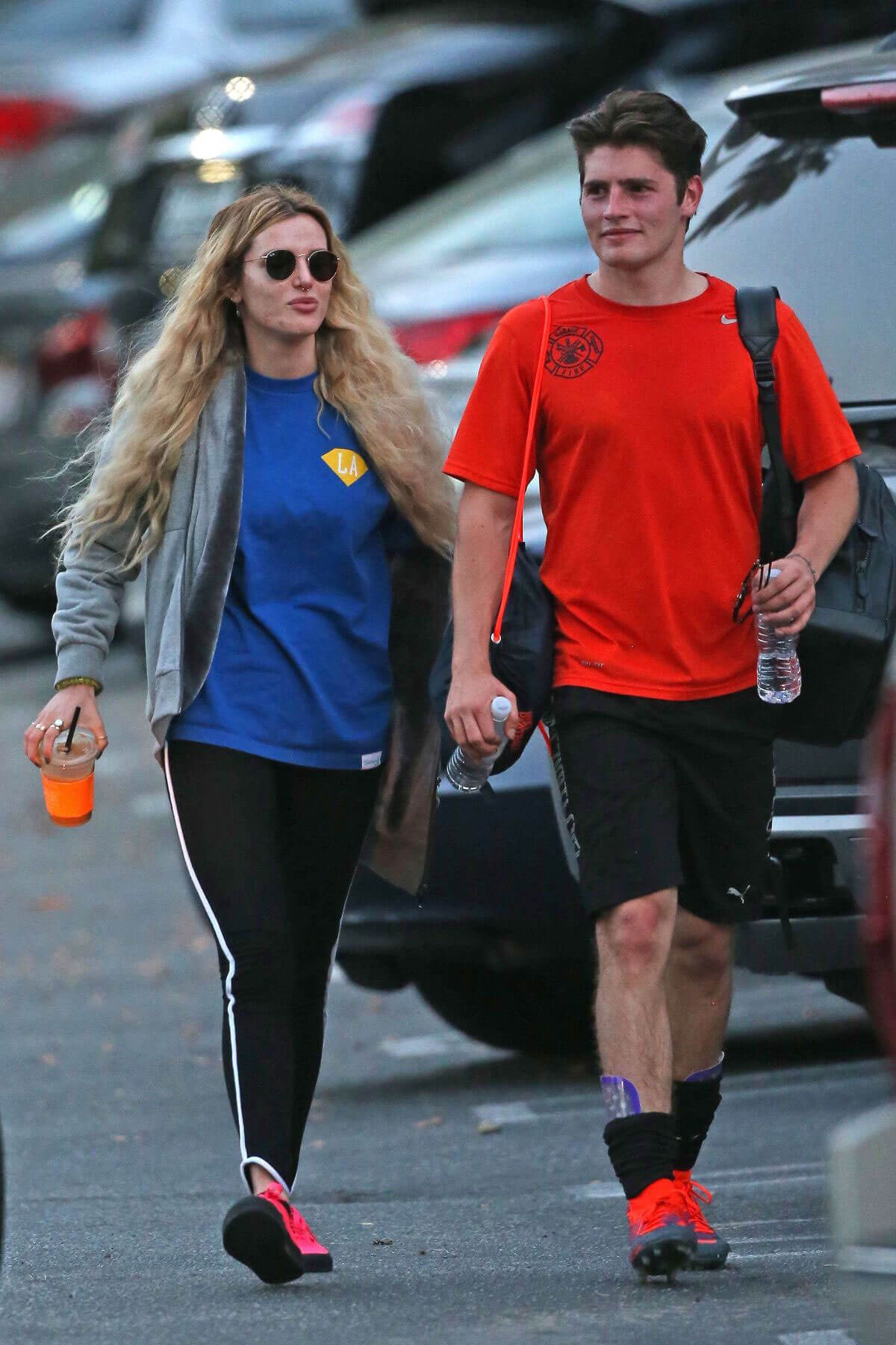 Bella Thorne at Her Ex Boyfriends Soccer Game in Los Angeles 7