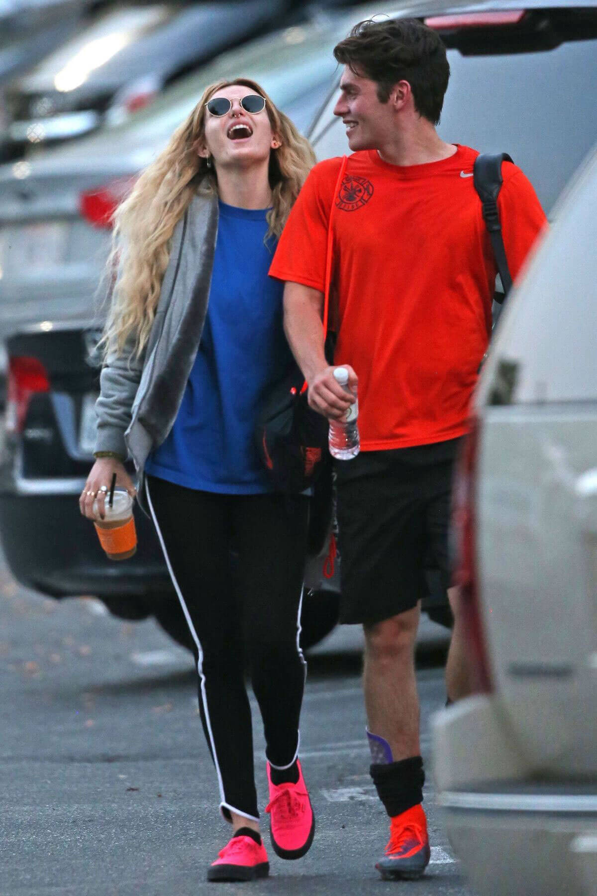Bella Thorne at Her Ex Boyfriends Soccer Game in Los Angeles 8
