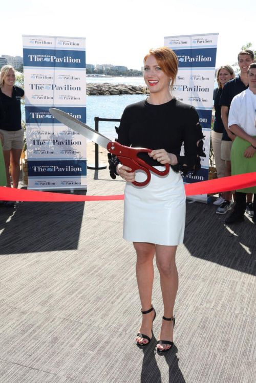 Brittany Snow at American Pavilion Opening at 70th Annual Cannes Film Festival 1