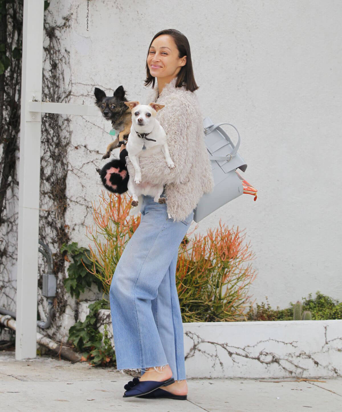 Cara Santana Walks Her Dogs Out in Beverly Hills 3