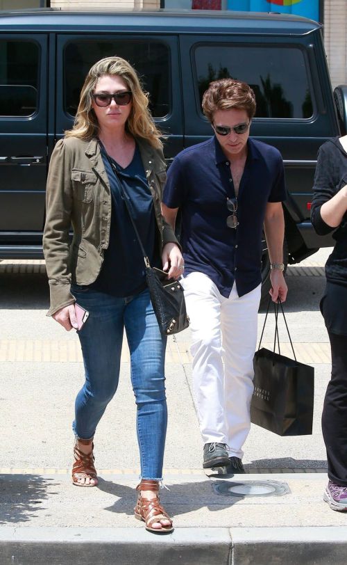 Daisy Fuentes Shopping at Barney