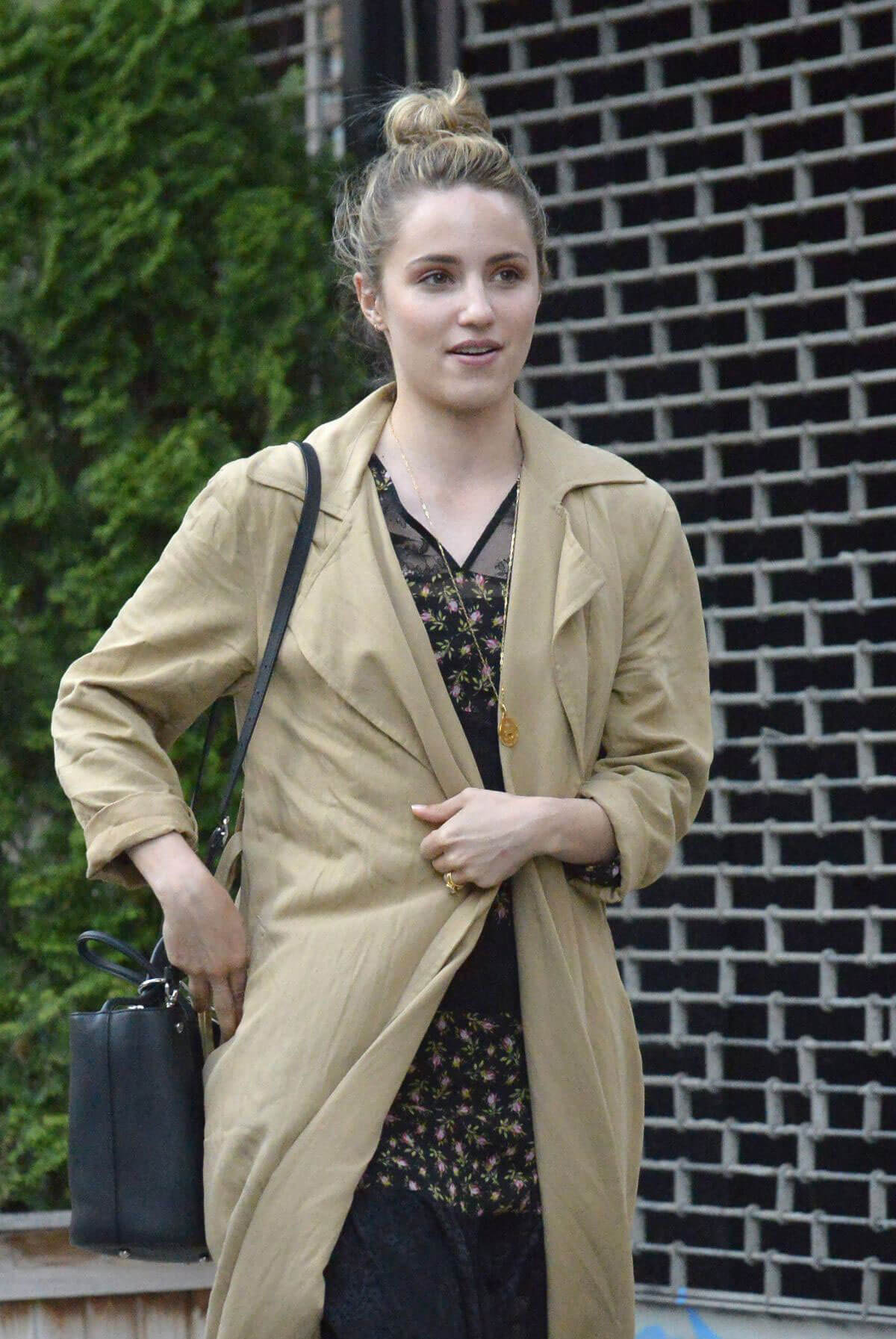 Dianna Agron Out and About in New York