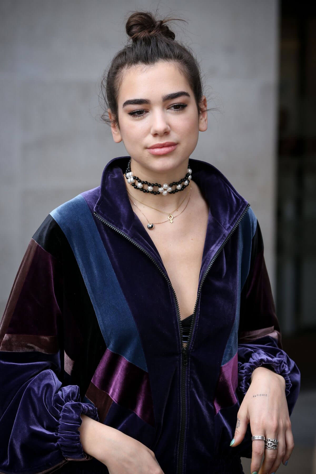 Dua Lipa Arrives at BBC Radio 1 in London