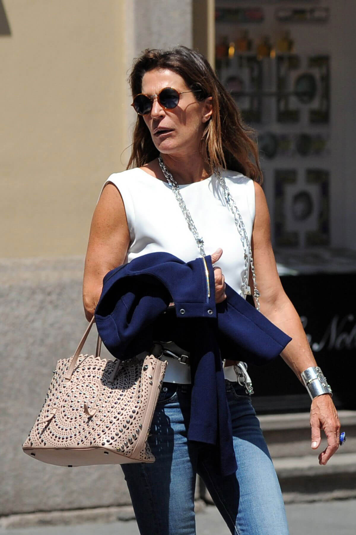 Fiona Swarovski Out and About in Milan